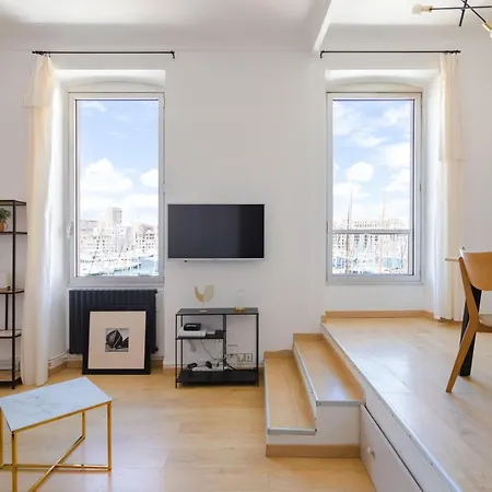 Le Rive Neuve Standing Vieux-port - 1 4 Pers Vue Clim Apartment