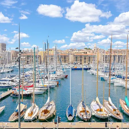 Apartment Le Rive Neuve Standing Vieux-port - 1 4 Pers Vue Clim Marseille