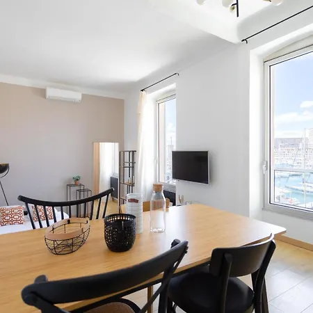 Le Rive Neuve Standing Vieux-port - 1 4 Pers Vue Clim * Marseille